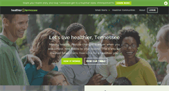 Desktop Screenshot of healthiertn.com